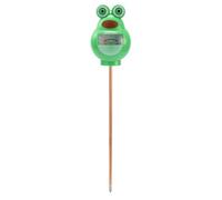 TOPBATHY Testeur D'humidité du Sol pour Jardinage, Mesure Précise, Vert | ABS et Cuivre, Contrôle du Ph L'intensité Lumineuse, Lecture Simple, Usage au Jardin