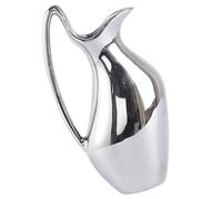 TOPBATHY Vase de Ferme Créatif en Céramique Argentée, Pichet Compact et Artistique pour Décoration Intérieure, pour Bureau ou Maison