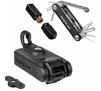 Topeak Boîte à outils Ninja Master+ ToolBox T11 Multi-outil Tubi 11 Combo Noir