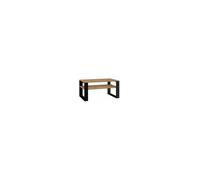 Table basse en chêne artisan moderne 1P / noir - Fabricant polonais - Modern 1P - Noir
