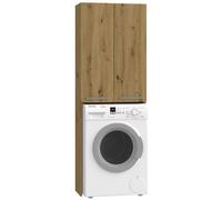 Topeshop Pola Dd Artisan Armoire De Rangement De Salle De Bain Chêne