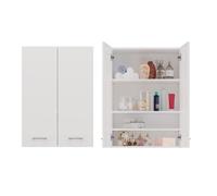 Topeshop POLA MINI DD BIEL armoire de rangement de salle de bain Blanc