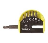Topex - Embouts De Tournevis Torx Avec Manche, Jeu De 7 - Idéal Pour Les Travaux De Précision