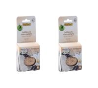 TopFilter Lot de 8 sachets désodorisants pour aspirateur à la vanille | Parfume l’aspiration à la vanille, 2 lots de 4 sachets, 6 g par sachet, Rafle de maïs et parfum