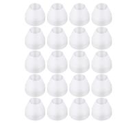 TopHomer Lot de 20 bagues de stylo en plastique blanc CA - Accessoires de tournage - Antiadhésives et résistantes à l'usure - Pour projets de bricolage