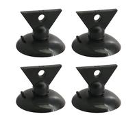 TopHomer Lot de 4 outils de retrait GU10 - Noir - 30 mm - Avec ventouses, ampoule de rechange et kit de changeur - Ventouse puissante - Pour mini lampes de piste et plafonds hauts