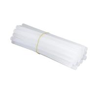 Topiky 20 Pièces Bâtons de Colle Chaude, 11x200mm Universel | Bâtons de colle EVA pour bois, métal, verre, adhésif thermofusible transparent, mini recharges de pistolet à colle, projets
