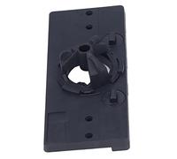 Topiky 35mm Hinge Hole Saw Jig with Drilling Guide for Woodworking (BLACK) | Jeu de localisateurs de charnières avec matériau ABS pour 46/48/52mm, positionneur de perçage de trous pour meubles, Guide