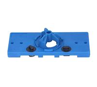 Topiky 35mm Hinge Hole Saw Jig with Drilling Guide for Woodworking (BLUE) | Jeu de localisateurs de charnières avec matériau ABS pour 46/48/52mm, positionneur de perçage de trous pour meubles, Guide