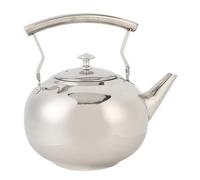 Topiky Bouilloire à thé en Acier Inoxydable, Théière Sifflante sur la Cuisinière avec Filtre Fin pour le Camping à Domicile (2,0L/2000ml)