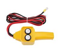 Topiky Bouton Poussoir Treuil Commande Filaire 12V pour 1500 5000lb | Télécommande portative jaune, commande avant et arrière, câble de 4,3 pieds, coque en plastique durable