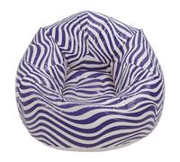 Topiky Chaise Gonflable en PVC, Design Ergonomique, Motif de Bande Ondulée, Minimalisme, Pouf Gonflable Portable, canapé pour Adultes, Enfants, Salon, Chambre à Coucher, Balcon, Jardin, Piscine,