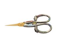 Topiky Ciseaux de Couture Vintage avec Motif Dragon Phénix, Ciseaux Artisanaux élégants pour Travaux D'aiguille et Broderie, Petits en Acier Inoxydable, Parfaits pour le Quilting et les Sachets de thé