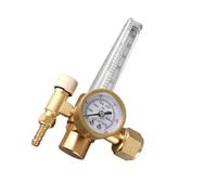 Topiky CO2 Gas Regulator Valve with Brass Flowmeter for MIG Welding | Vanne de régulation de soudage, débit réglable 0-25LPM, corps en laiton, filetage 5/8 pouces x18, pour machine à souder