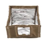 Topiky Couverture de Silencieux pour Mini Excavatrice Chargeuse Compacte | Enveloppe de barrière thermique, bouclier contre les débris de chantier de construction, conception facile à enfiler, tissu