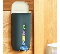 Topiky Distributeur de Sacs d'épicerie de Grande capacité, Organisateur de Sacs en Plastique Robuste avec Porte de Recharge Visible, Installation Facile, Support de Sac Poubelle de Cuisine pour la