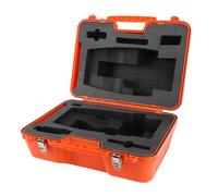 Topiky Étui de Transport pour Prisme, étui de Transport pour Instruments d'arpentage avec Double Verrouillage, PP Haute ténacité, de Rangement Léger pour Station Totale pour Niveau Théodolite