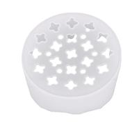 Topiky Grille de Composition Florale en Silicone Semi-transparente pour | S\'étire pour s\'adapter aux ouvertures carrées rondes, support de tige florale à Angle réglable, pièce maîtresse Flexible