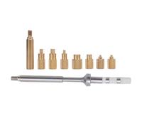 Topiky Inserts d'écrou en Laiton Adaptateur de Fer à Souder Embouts d'insertion M2-M8, Outil 'insertion de Réglage Thermique, Remplacement pour TS100 TS101 PTS200, Pointe de Fer à Souder pour