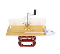 Topiky Kit de Toupie avec Plaque Supérieure, Défonçage et Affleurage (GOLD) | Base de levage de routeur, plaque de base de table de routeur, pour moteur de 64 à 66 mm, plage de levage de 51 mm, alliage