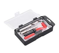 Topiky Kit D'outil de Réparation de Filetage, M14x1.50mm | Jeu d\'outils à main avec inserts filetés pour réparation automobile, fil d\'acier, tarauds HSS