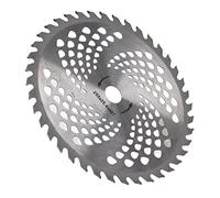 Topiky Lame de Scie pour Débroussailleuse 40T, Disque de Coupe pour Tondeuse à Gazon 255x25.4mm, Outil de Jardin pour Mauvaises Herbes, Arbustes et Cultures