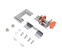 Topiky Localisateur D'installation de Porte D'armoire avec Conception en Acier Inoxydable Durable, Gabarit de Serrage Réglable pour Armoires avec et sans Cadre, Kit D'installation Complet Inclus