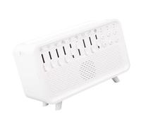 Topiky Machine à Bruit Blanc avec Humidificateur 3 en 1, Diffuseur d'huiles Essentielles, Machine Sonore, Haut-parleur Bluetooth, Veilleuse pour Chambre à Coucher, Aide au Sommeil de bébé, Arrêt