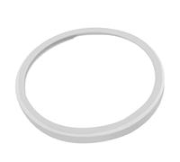 Topiky Manchette de Tuyau D'échappement Flexible pour Climatiseur (Blanc | Collier de hotte d\'extraction de sèche-linge en PP durable, installation facile, pour tuyau d\'aération mobile