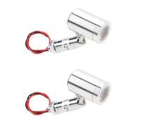 Topiky Mini Projecteur LED 2 Pièces, Plafonnier encastré, éclairage de Lecture pour Camping-car, Mini Projecteur pour Vitrine de Bijoux, Applique Murale à intensité Variable pour