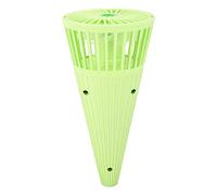 Topiky Mini Ventilateur Portatif, Ventilateur de Cou Suspendu en Forme de Cône, Personnel Portable pour les Voyages d'été, Joli de Refroidissement de Table avec Longue Durée de Vie de la Batterie