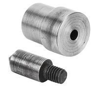 Topiky Moule de Poinçonnage en Acier 45#, Perforateur de Trous Creux pour Ceinture en Cuir, Outil de Poinçonnage en Cuir de 1,5 à 16 Mm, Ensemble de Poinçons Artisanaux, Outil à Main pour le Travail