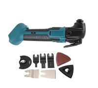 Topiky Oscillating Multitool Kit, 6000-20000 RPM, Sans Fil | Scie multi-outils oscillante à 6 vitesses avec changement de lame rapide, pour le travail du bois et l\'enlèvement du