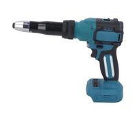 Topiky Pistolet à Riveter sans Fil 18 V Kit d'outils à Moteur sans Balais à 2 Vitesses Riveteuse Aveugle Automatique de 2,4 à 4,8 Mm avec Lumière LED pour Batterie BL1840 Vitesse à Vide 1500 TR/Min