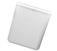 Topiky Poubelle Murale avec Couvercle Coulissant, 9L | Petite corbeille à déchets de cuisine, poubelle alimentaire en plastique pour chambre à coucher, salle de bain, porte