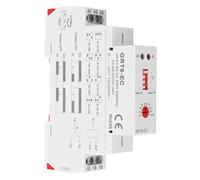 Topiky Relais temporisé à Double Fonction avec Indicateur LED, AC230V/DC24V | Relais temporisé multifonctionnel, délai réglable de 0,1 à 10 jours, coque ignifuge en ABS, pour équipement de contrôle
