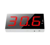 Topiky Sonomètre Décibel, Testeur de Niveau Sonore avec Grand écran LCD de 3 Pouces, Montage Mural DB, Moniteur de Niveau Sonore Numérique avec Alarme pour Salle de t Bureau