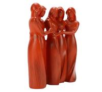 Topiky Statue en Résine de 5 Sœurs, Sculpture d'amitié Significative pour Le Salon, Pièce Décorative de Haute qualité, 14,5 X 6 X 18 Cm (1PCS)