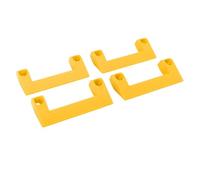 Topiky Support de Mesure, Ceinture de Banc, Porte-outil Polyvalent, Organisateur de Haute qualité pour Charpentiers, Garages, Largeur 9 CM (YELLOW)