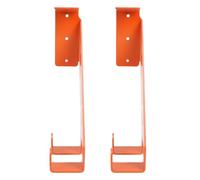 Topiky Support Mural Robuste pour Tronçonneuse, Organisateur de Rangement de Garage en Acier Inoxydable - Lot de 2 pour Scies à Gaz/électriques, Peut Contenir Verticalement/horizontalement,