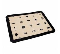 Topiky Tapis de Cuisson en Fibre de Silicone, Plaque de Cuisson à Clipser, Revêtement de Four étanche avec Coins, Tapis de Rectangulaire Antiadhésif pour Pâte à Pâtisserie (Avec Boucle)