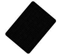 Topiky Tapis D'égouttage en Silicone pour Comptoir de Cuisine (BLACK) | Grand 20x28 pouces, Texture drainante double face, doublure de cuisinière polyvalente, coussin d\'isolation thermique,