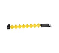 Topiky Tarière à Glace, Foret électrique sans Fil en Nylon pour la Pêche d'hiver, 5 Pouces de Diamètre 41,3 Pouces/105 Cm de Longueur, Coupe Légère avec Protection, Jaune