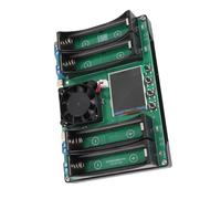 Topiky Testeur de capacité de Batterie 4 Canaux avec Mesureur de Résistance | Testeur de décharge de charge cyclique automatique, analyseur de batterie au lithium, écran de 1,77 pouces, pour cellules