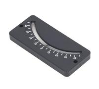 Topiky Tube Inclinometer Guidon Inclinomètre, -40 à 40 Degrés | Testeur de micro-angle horizontal avec trou de fixation, liquide d\'amortissement, boîtier ABS pour guidon
