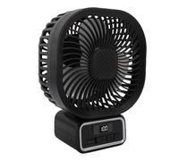 Topiky Ventilateur de Refroidissement à Trépied Flexible avec Affichage Numérique et Batterie de Grande capacité pour le Salon