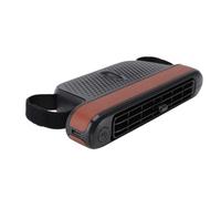 Topiky Ventilateur de Siège de Voiture, Ventilateur de Refroidissement de Voiture à Double Turbine pour Siège Arrière, Portable à 3 Vitesses de Vent à Faible Bruit pour Véhicule d'enfants (BROWN)