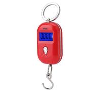 TOPINCN 25kg / 5g Pèse Bagage Balance Électronique Numérique Portable Mini Chaîne De Poche Clé Balance Cuisine Cuisine Jauge De Poids Outils De Mesure avec Crochet
