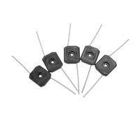 TOPINCN 5 Pièces Tête de Coupe-Bordure Fil en Plastique 150mm Ligne de Coupe Tête de Coupe Remplacement Accessoires D'outils de Jardin Pièces de Rechange de Coupe-Bordures