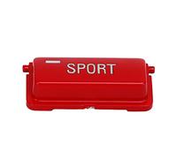 TOPINCN Accessoire de Commutateur de Mode Sport de Voiture pour M3 E46 1998-2004 ABS Antirouille Installation Facile (rouge)